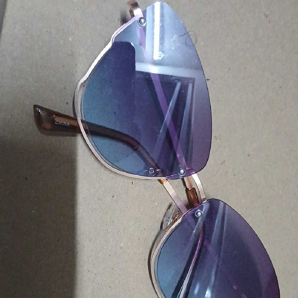 Stylish Purple Sunglasses